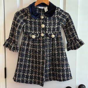 Blueberi Boulevard Coat Dress Size 6X